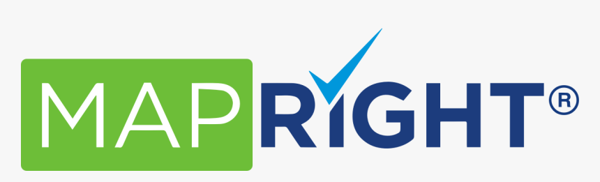 Mapright - Real Estate Blue Green Logo, HD Png Download
