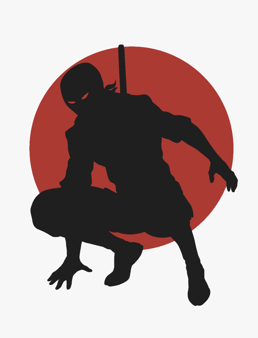 Warrior Cartoon Ninja Png, Transparent Png