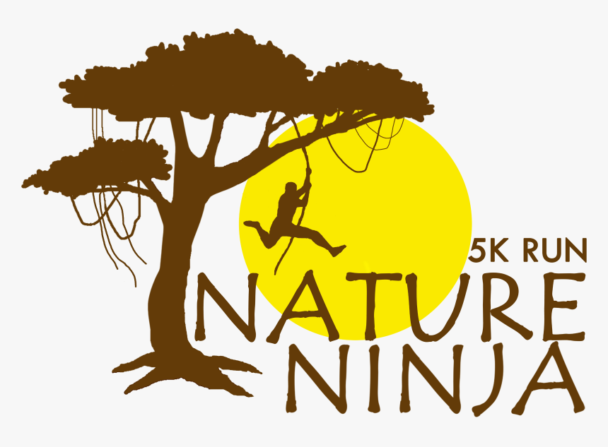 Nature Ninja Logo - Silhouette, HD Png Download