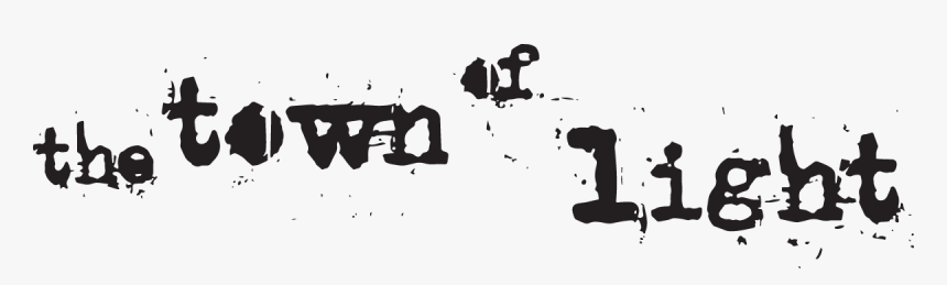Thetownoflight Logoblack - Town Of Light Png, Transparent Png