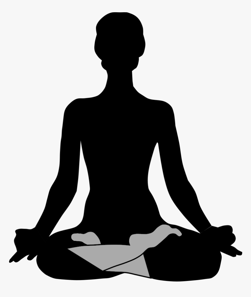 Big Image Png - Meditation Silhouette, Transparent Png