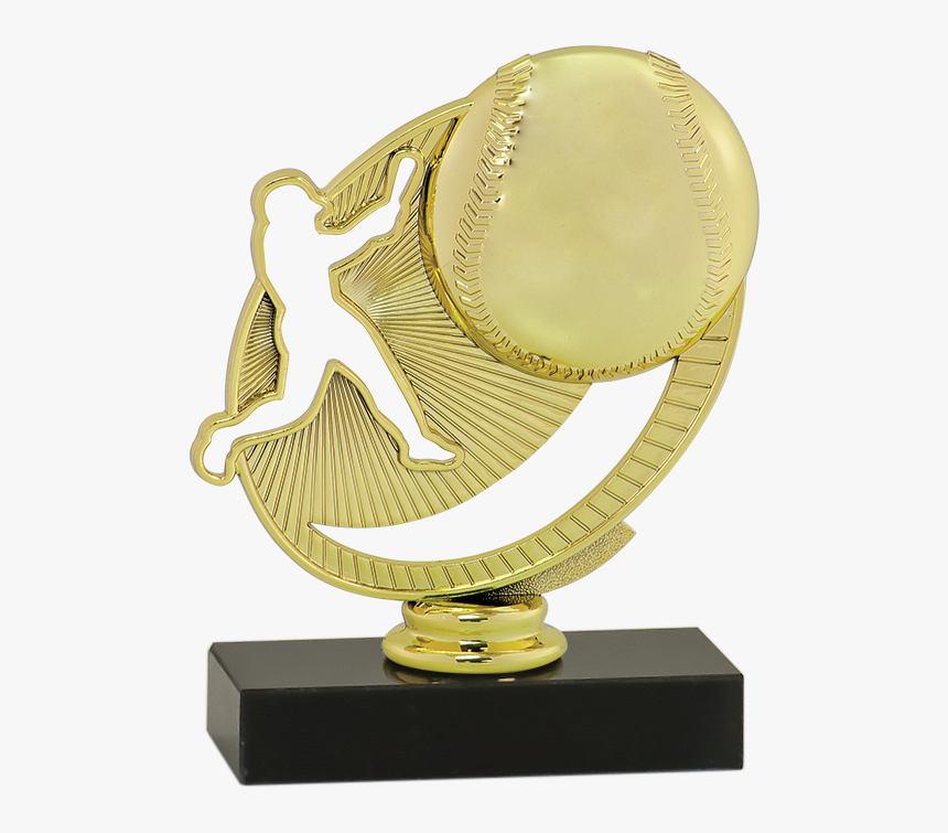 Silhouette Baseball Trophy - Trophy, HD Png Download