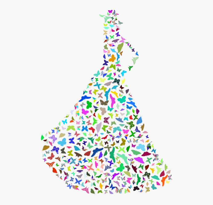 Free Png Of A Silhouette Of Woman In Dress Hats - Clip Art, Transparent Png
