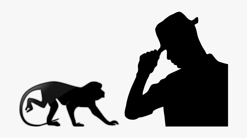 Man In Hat Silhouette, HD Png Download