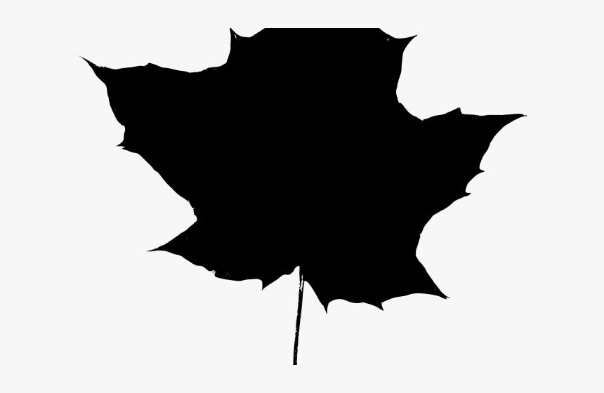 Transparent Leaf Silhouette Png - Oak Leaf Silhouette Png, Png Download