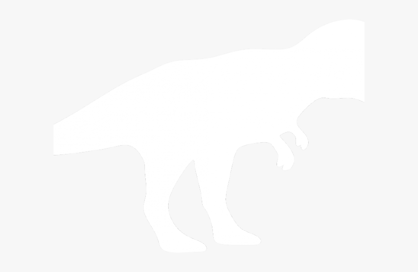 T Rex Silhouette Png - Illustration, Transparent Png