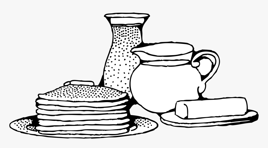 Brunch Vector Breakfast Clipart - Pancake Clip Art, HD Png Download