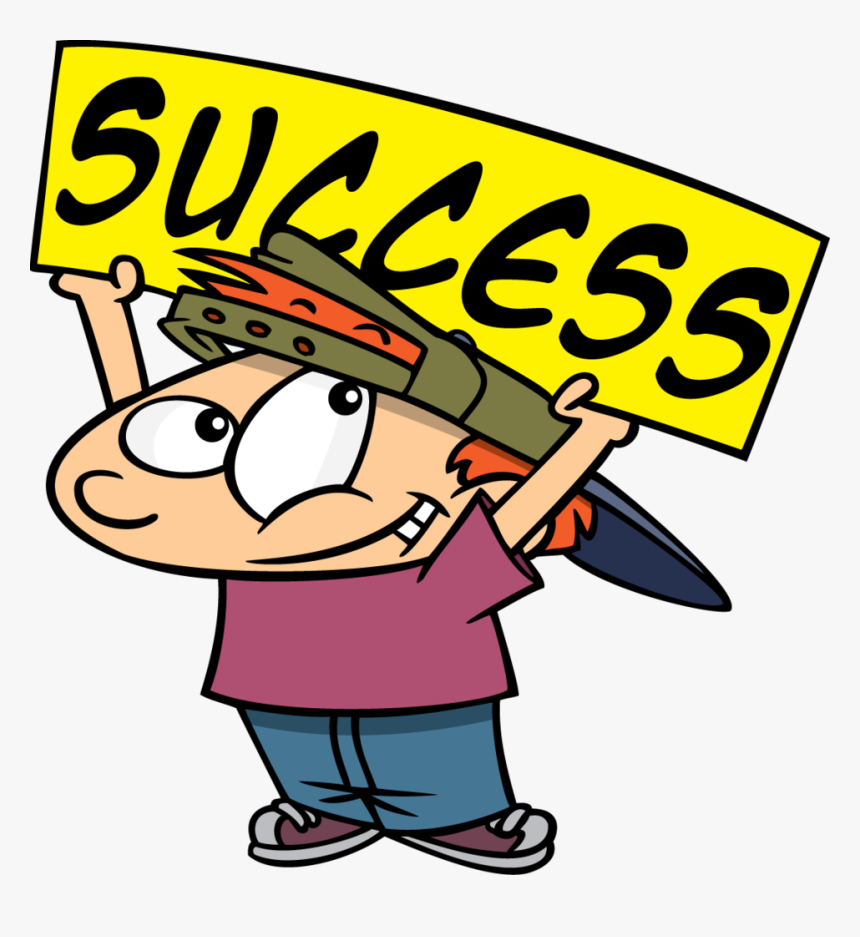 College Student Success Clipart - Child Successful Clipart, HD Png Download