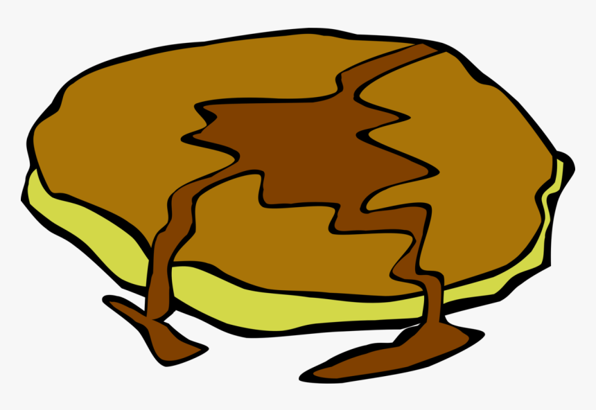 Pancake Breakfast Clipart - 1 Pancake Clipart, HD Png Download