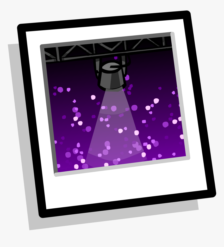 Karaoke Background Icon - Club Penguin Background Icon, HD Png Download