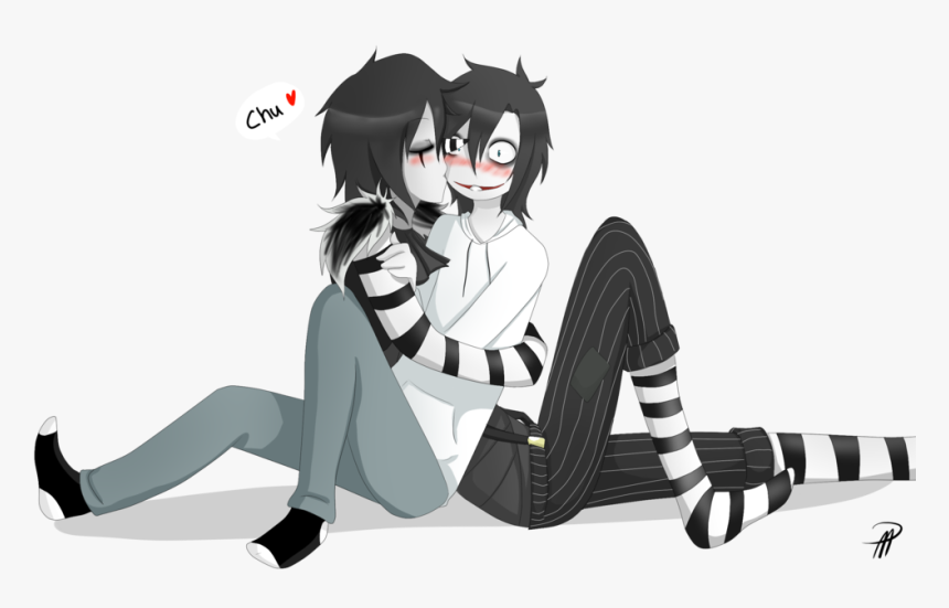 Laughing Jack Y Jeff The Killer Yaoi, HD Png Download
