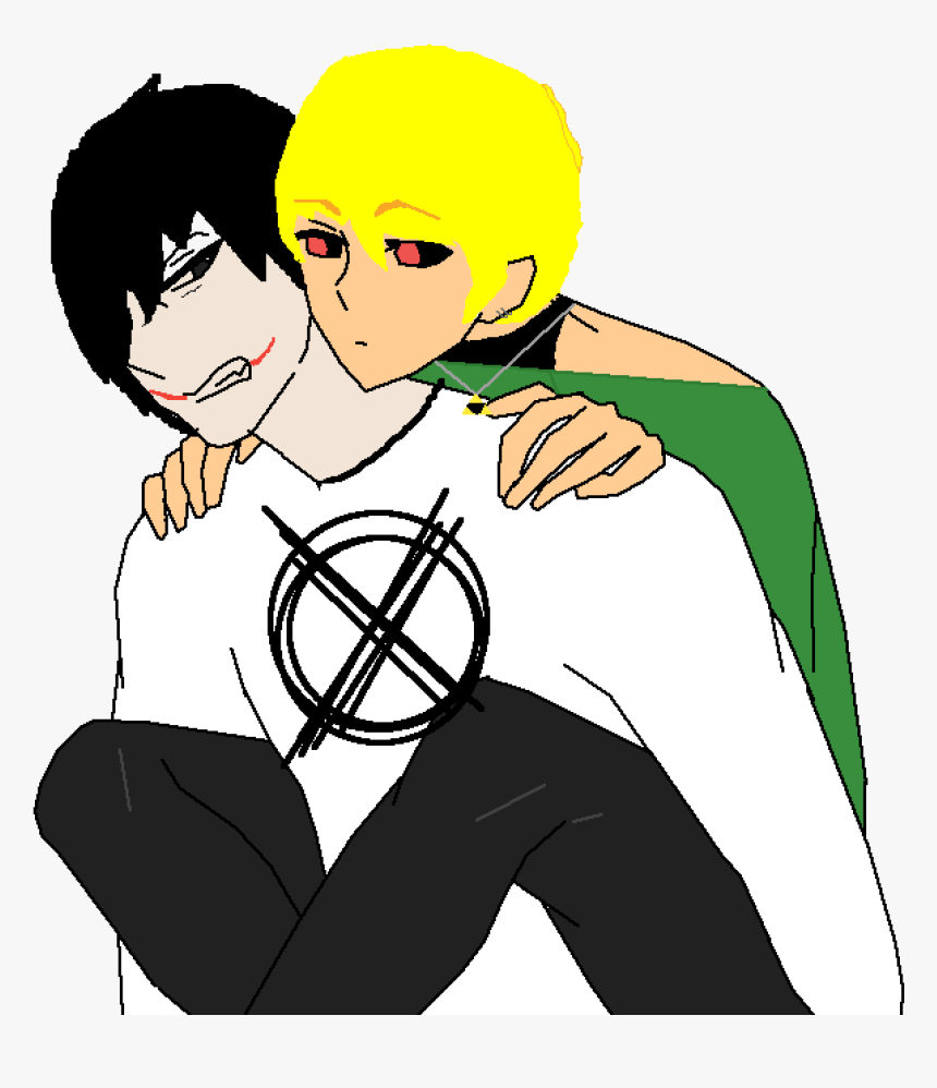 Credit To Artist I Just Did Jeff The Killer - Cartoon, HD Png Download