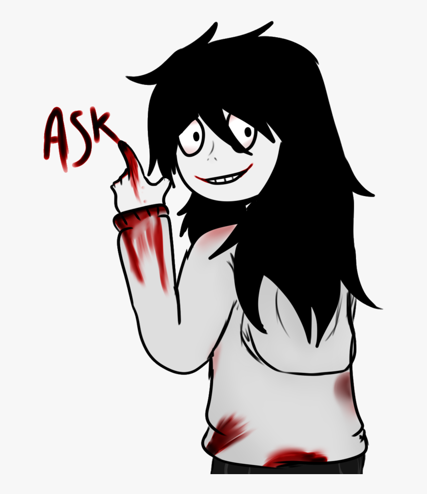 Jeff The Killer With Long Hair, HD Png Download