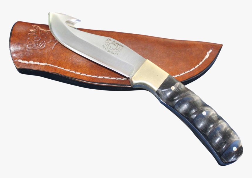 Transparent Steak Knife Clipart - Hunting Knife, HD Png Download