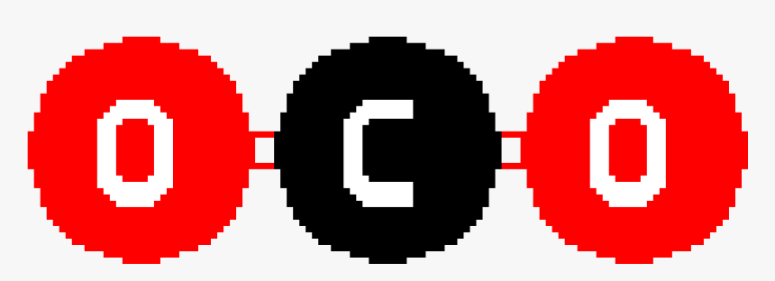 Carbon Dioxide Molecule Png, Transparent Png