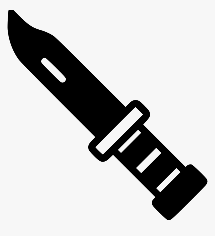Knife Icon Png - Survival Knife Vector Png, Transparent Png