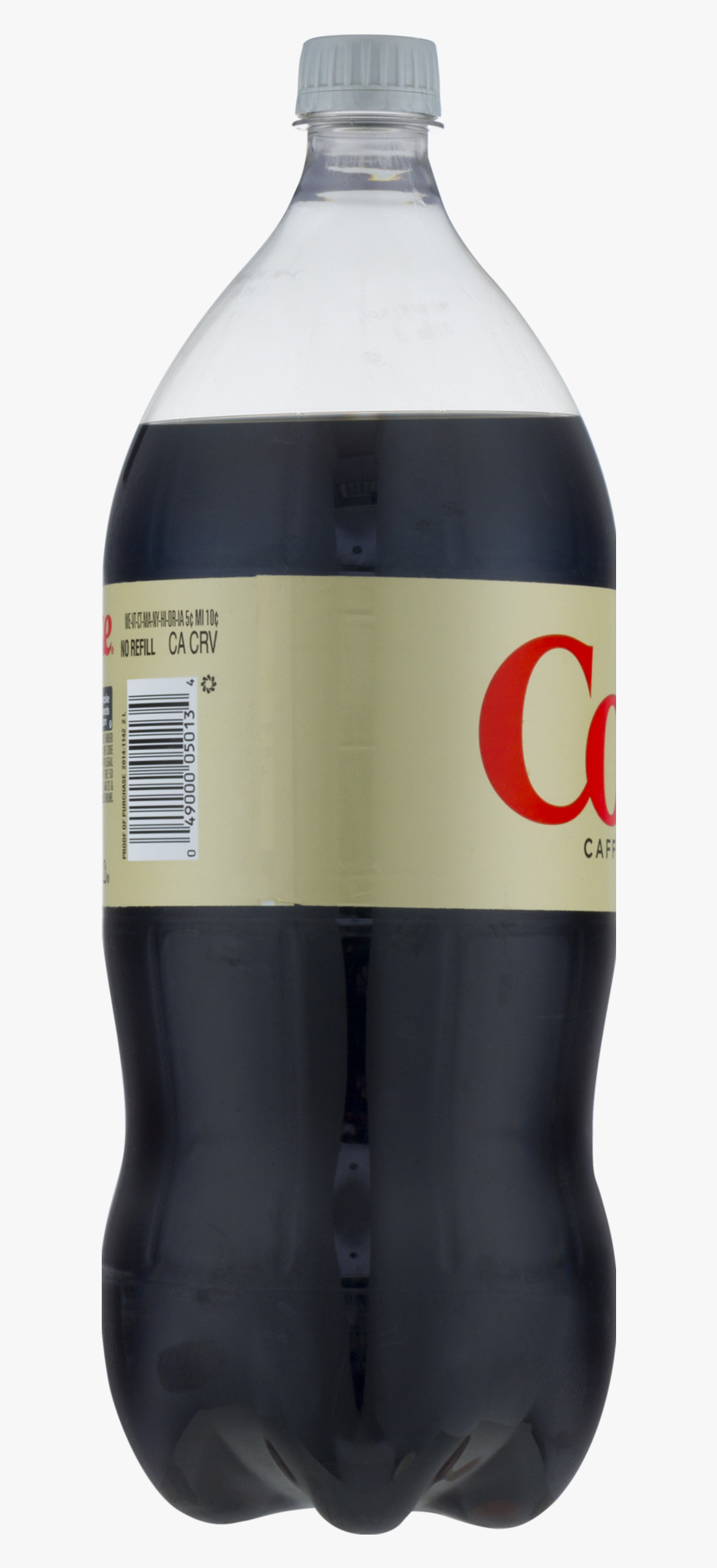 Caffeine Free Soda L - Two-liter Bottle, HD Png Download