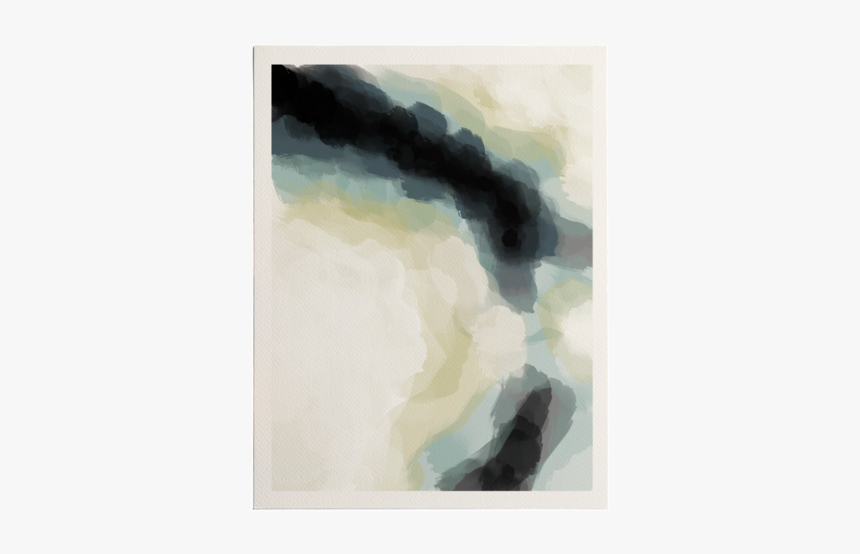 Bluetide Abstract Art Print 11 X 14 

 
 Data Rimg - Painting, HD Png Download