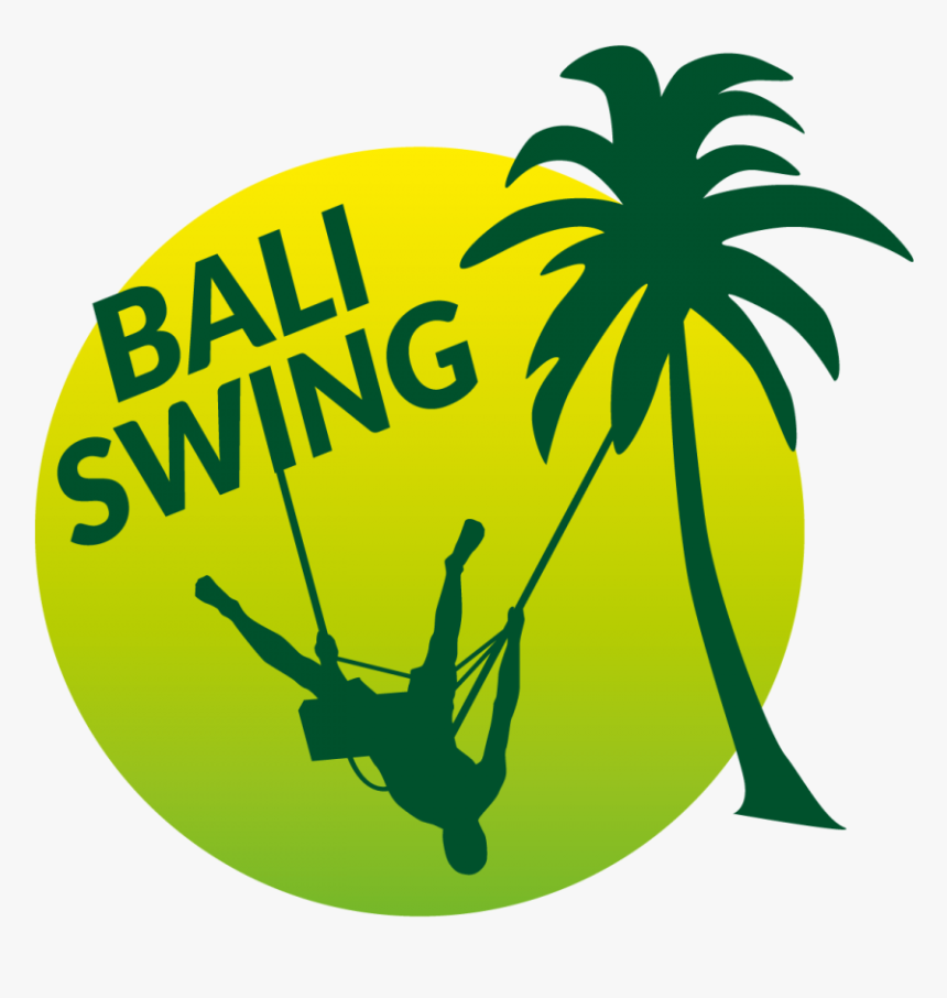 Tree Swing Tire Green Fun Play Png Image - Bali Swing Logo, Transparent Png