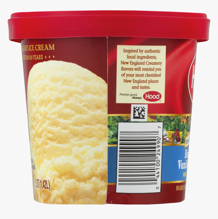 Hood New England Creamery Homemade Vanilla Ice Cream, - Gelato, HD Png Download