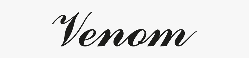 Venom - Calligraphy, HD Png Download