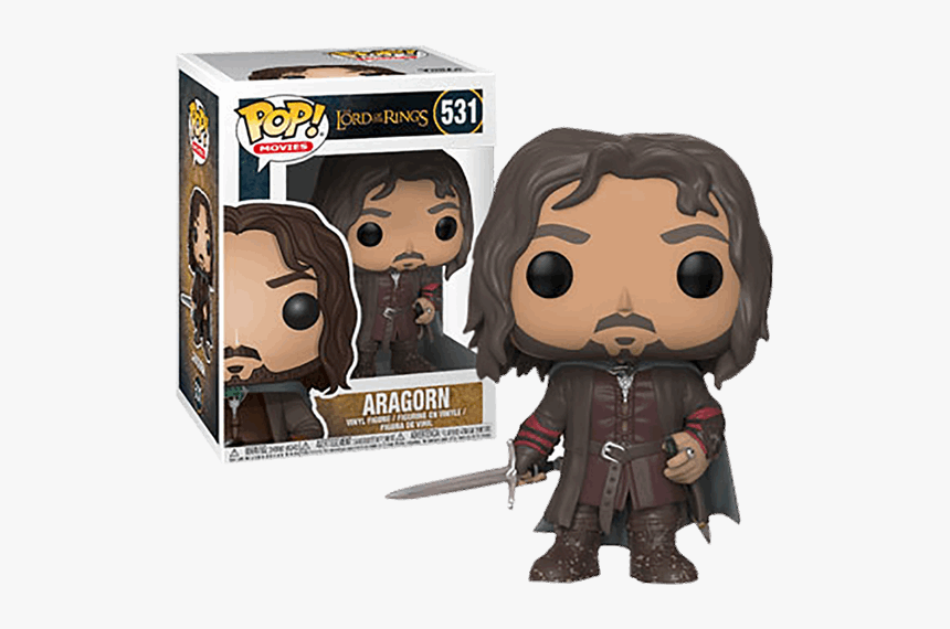 Funko Pop Lord Of The Rings Aragorn, HD Png Download