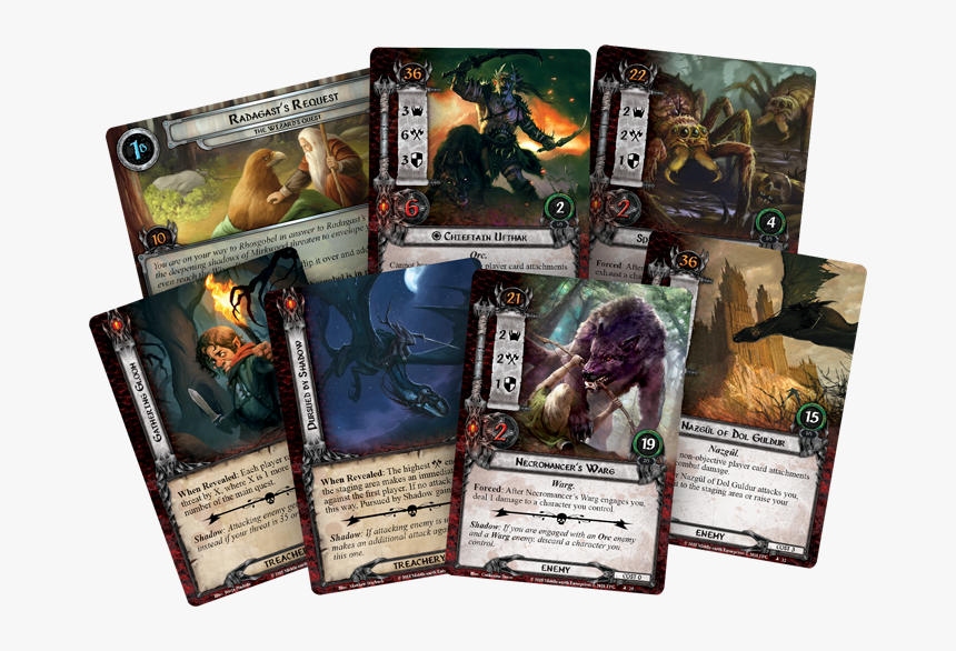 The Lord Of The Rings - Lord Of The Rings Card Game, HD Png Download