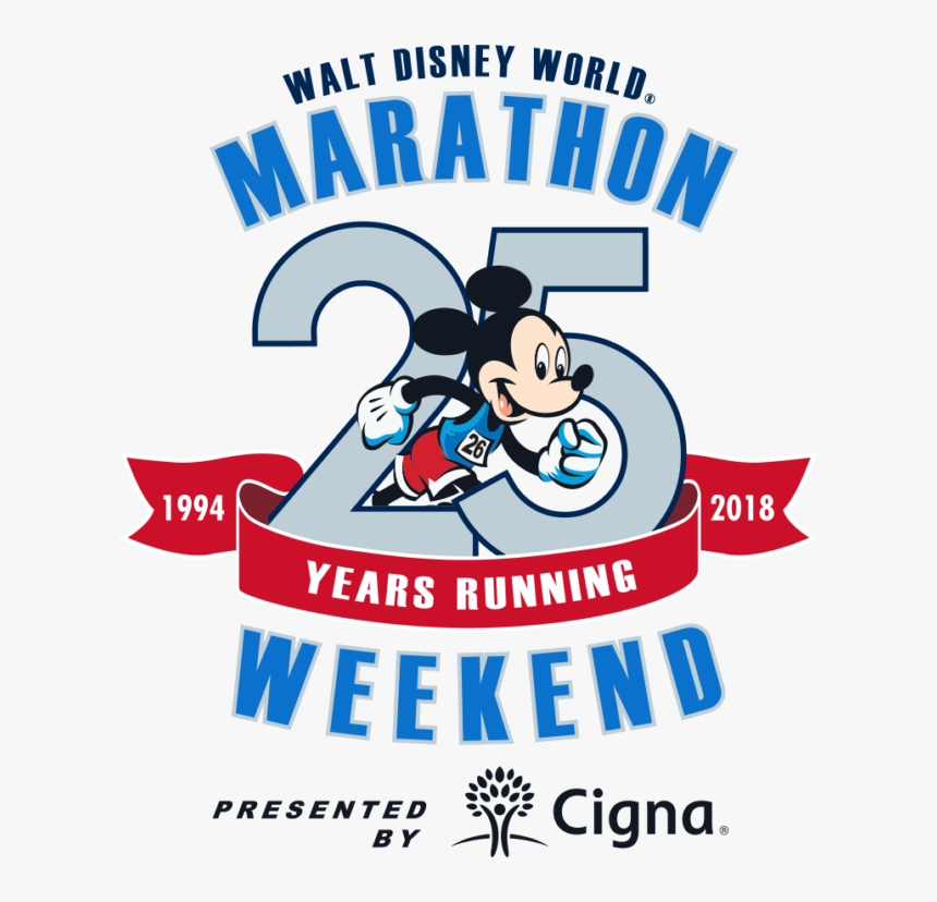 Wdw Marathon 25th Anniversary, HD Png Download