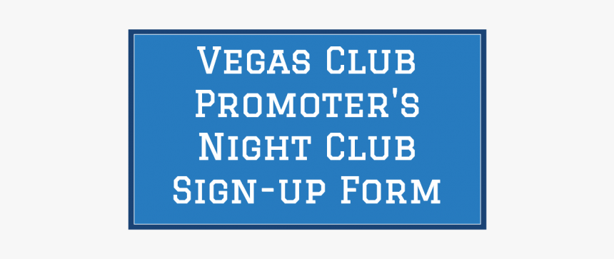 Vegas Sign Png, Transparent Png