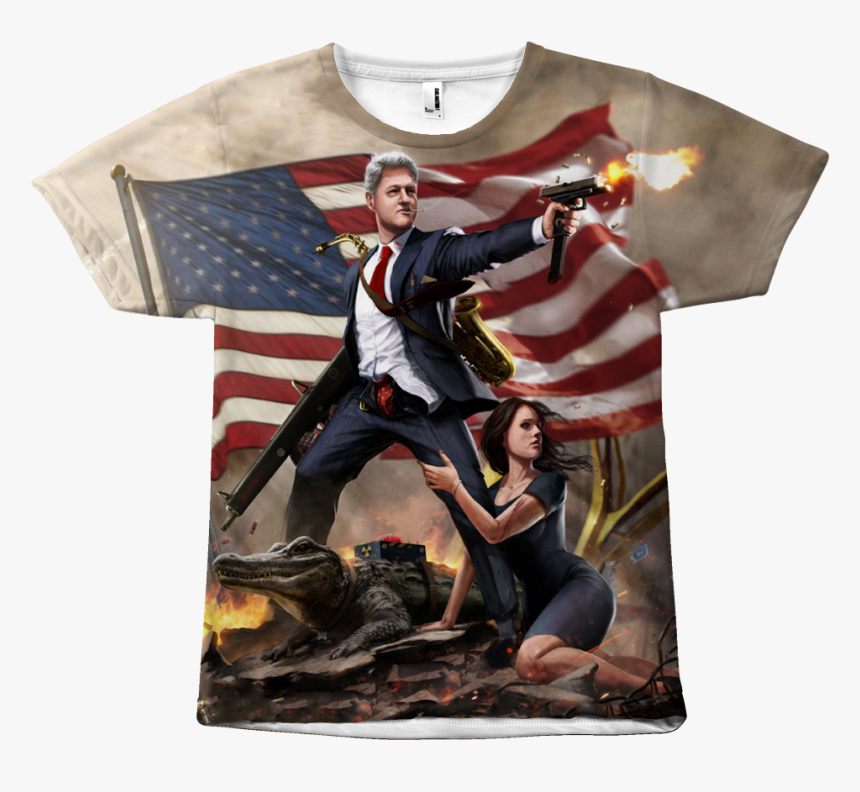 Transparent Bill Clinton Png - Badass 4th Of July, Png Download