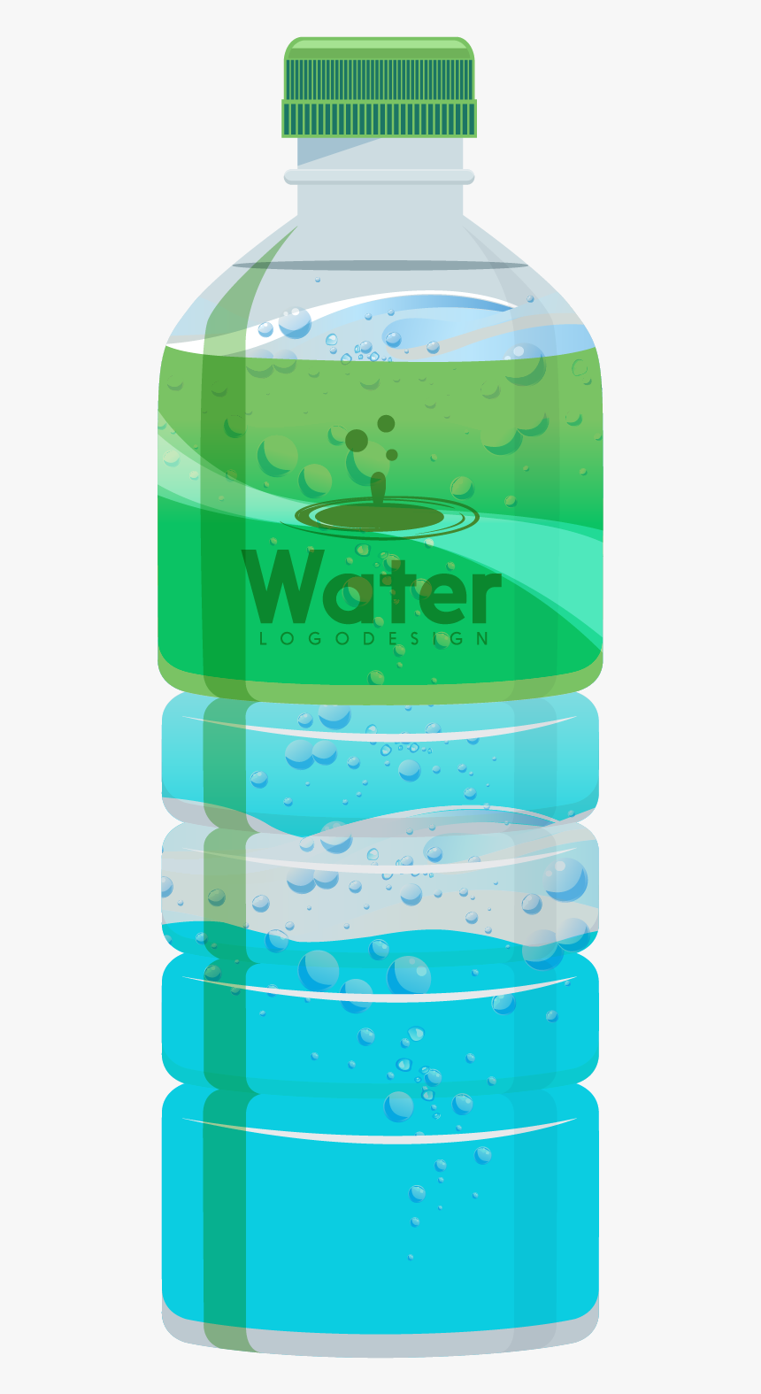 Illustrator Plastic Bottle Realistic, HD Png Download