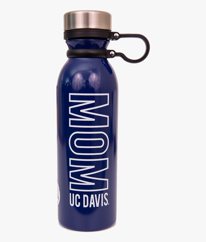 Image For Water Bottle Aluminum Mom Uc Davis W/heart - Water Bottle, HD Png Download