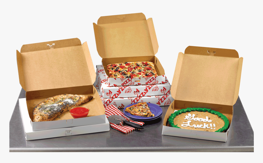 A Collection Of Stock Pizza Boxes - French Fries, HD Png Download