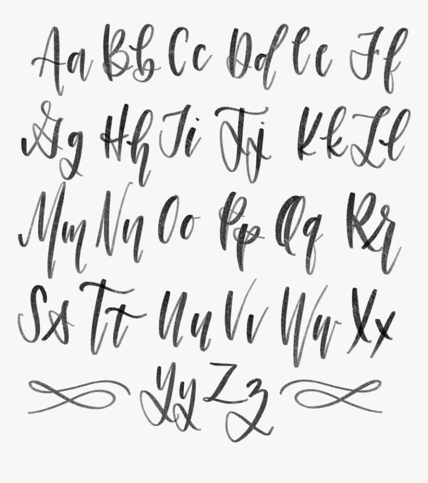 Calligraphy Png Transparent Image - B In Modern Calligraphy, Png Download