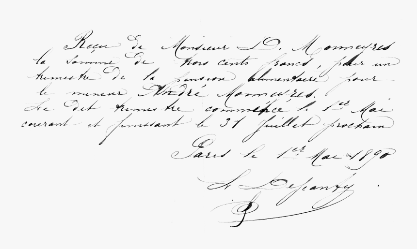 Escritura Vintage, HD Png Download