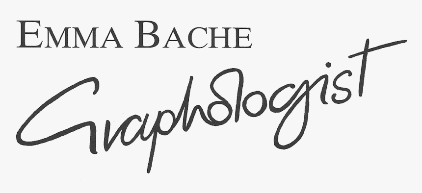 Emma Bache Graphology - Calligraphy, HD Png Download