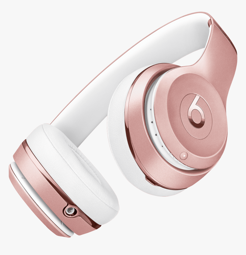 Beats Solo3 Wireless Headphones - Rose Gold Wireless Beats Headphones, HD Png Download