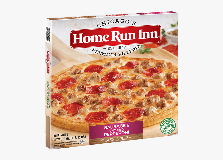 Home Run Inn Sausage And Mushroom Pizza, HD Png Download