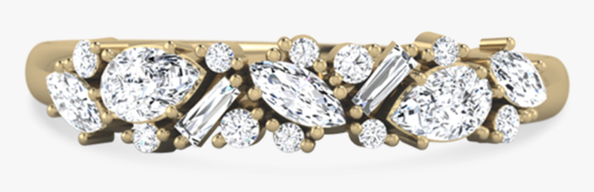 Diamond Wedding Band, HD Png Download