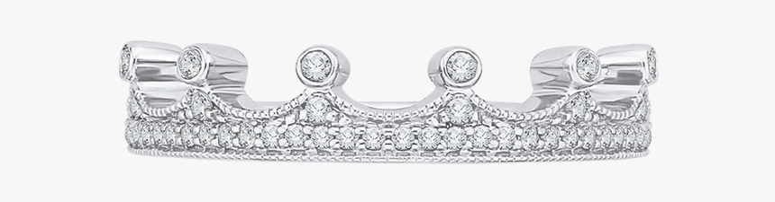 Promezza 14k White Gold Promezza Wedding Band - Platinum, HD Png Download