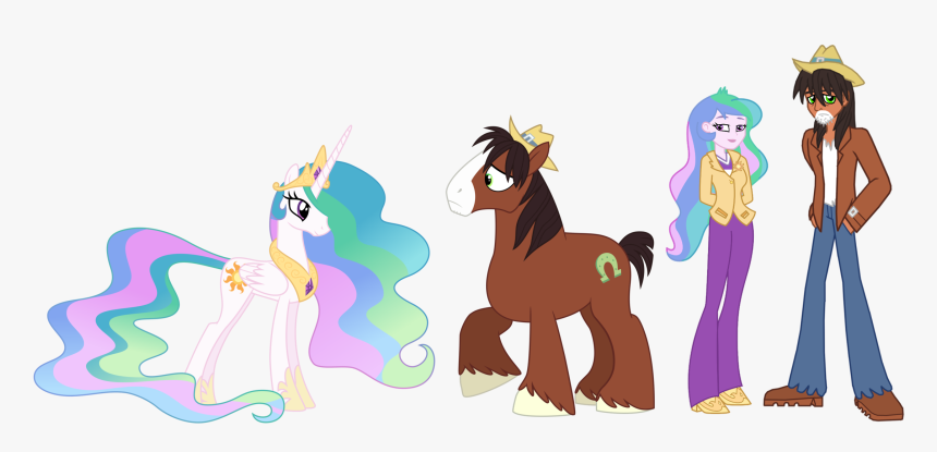 Mlp Troubleshoes And Celestia, HD Png Download