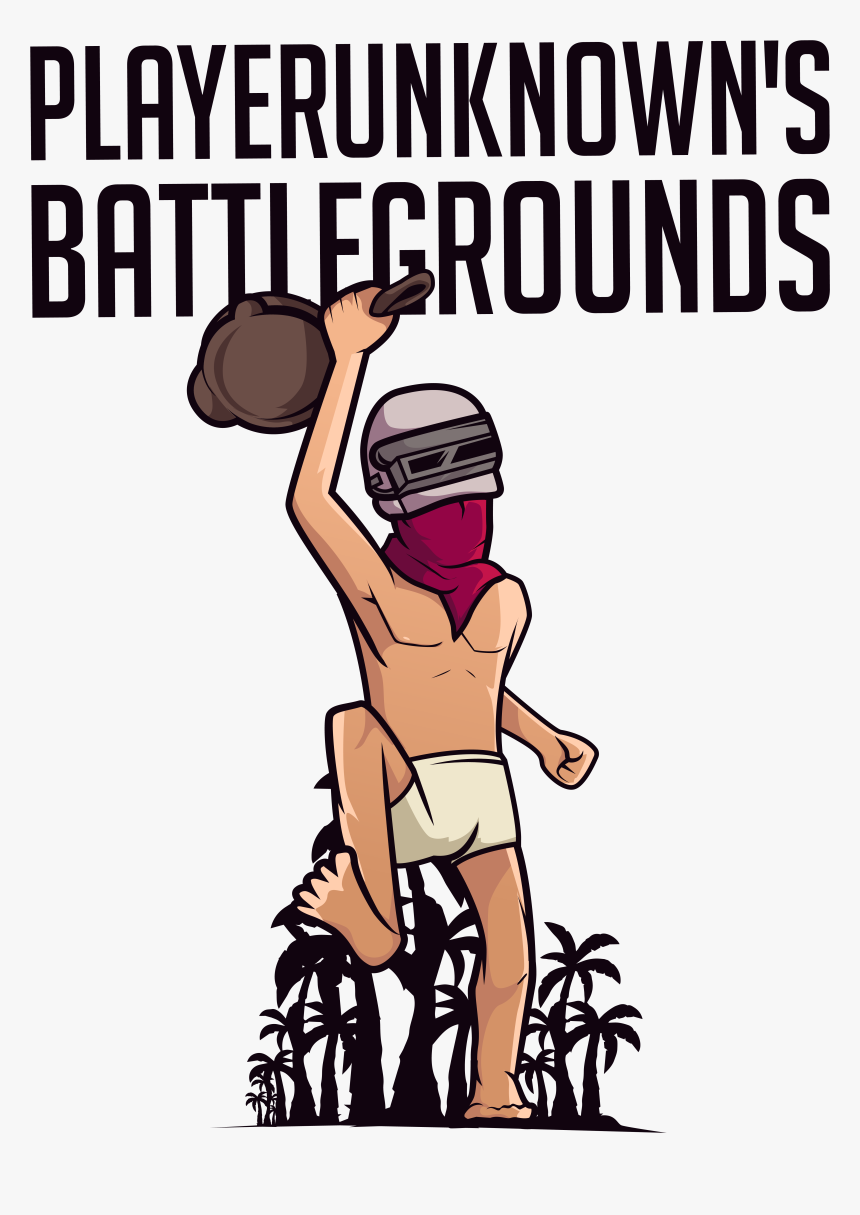Gaming Pubg Playerunknowns Battlegrounds Tshirt , Png - Cartoon Do Battlegrounds Png, Transparent Png