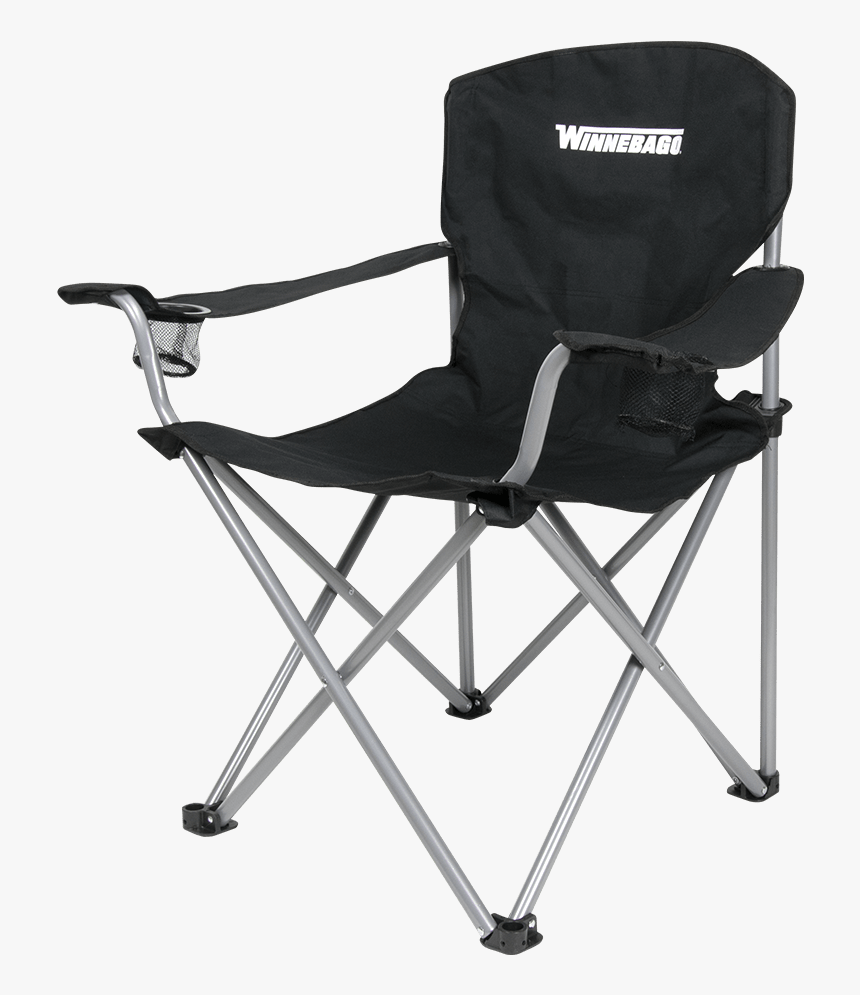 Winnebago Lawn Chair - Folding Black Lawn Chair, HD Png Download