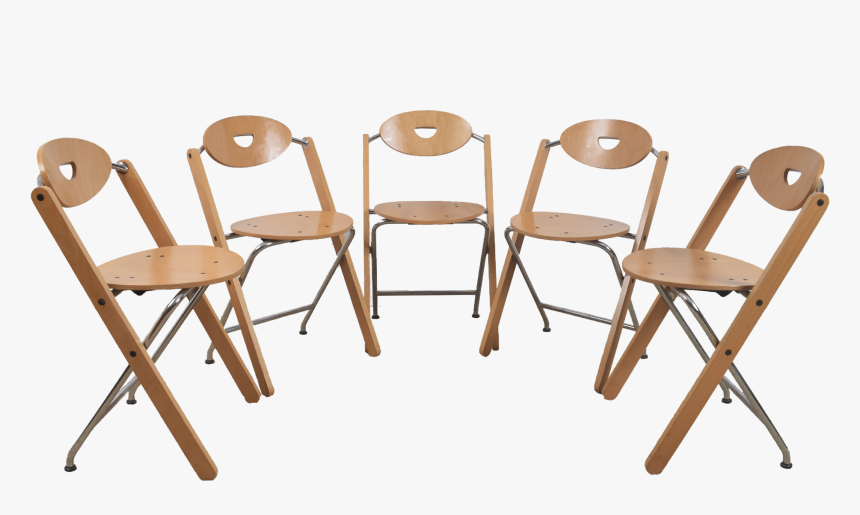 4x Folding Chair By Ruud-jan Kokke Sold - Folding Chair, HD Png Download