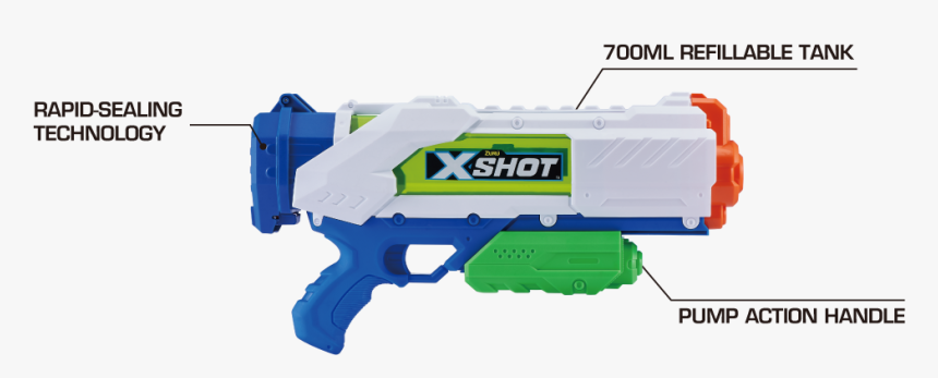 Zuru X Shot Water Gun, HD Png Download