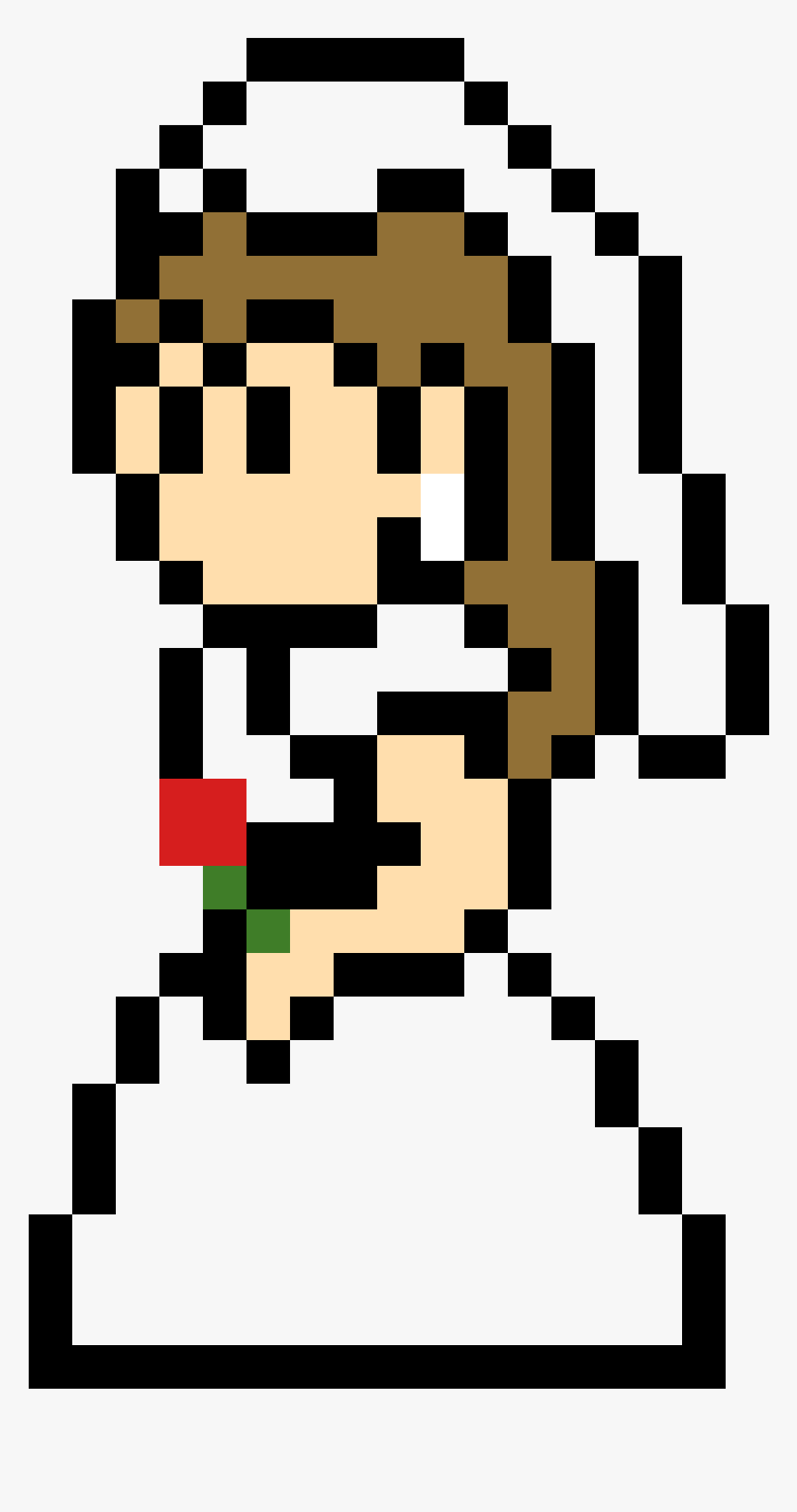 Mario Peach Married Pixel , Png Download - Princess Toadstool 8 Bit, Transparent Png