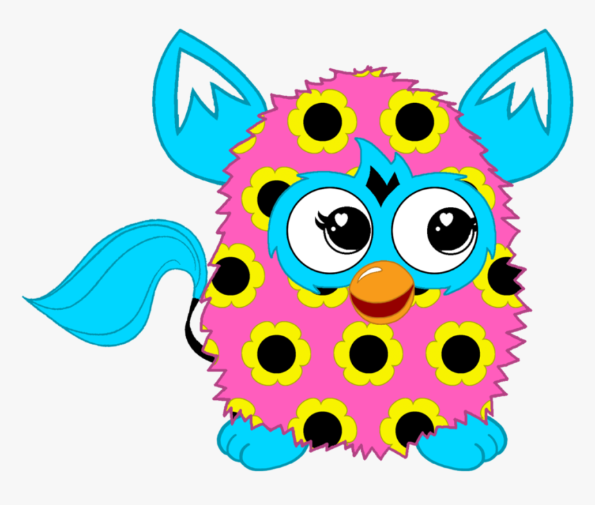 Boom Clipart Animated - Furby Clipart, HD Png Download
