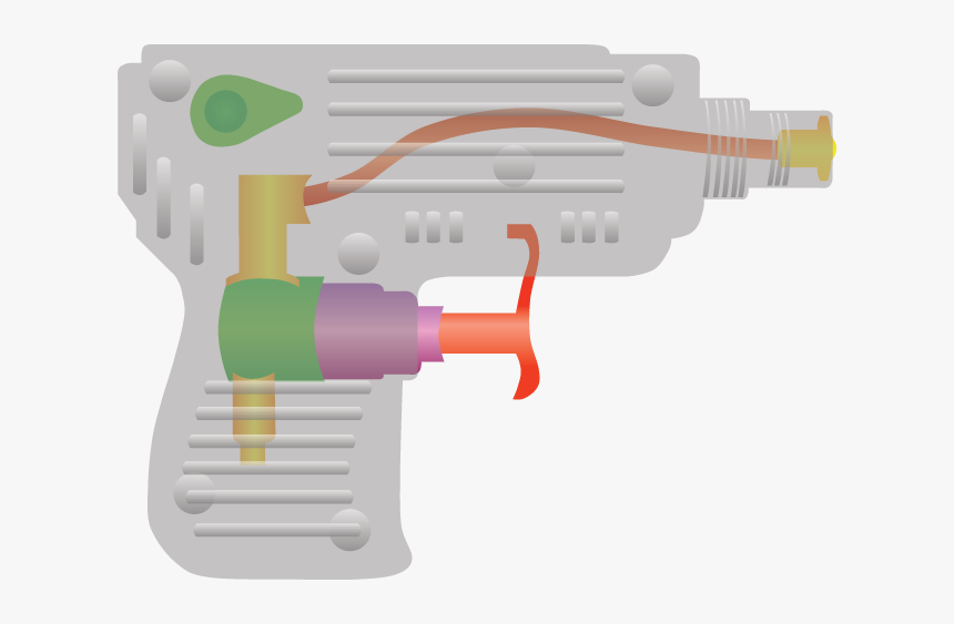 516 Water Gun - Water Guns Clip Art, HD Png Download
