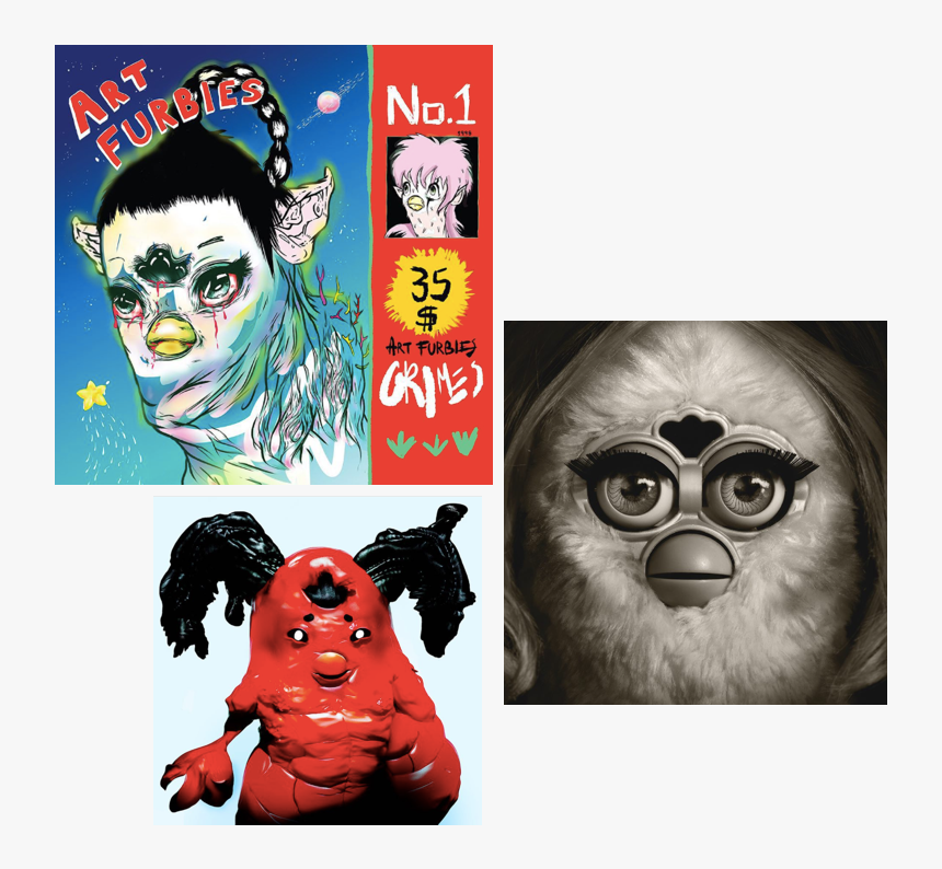 Furby Living, Where Furbies Are Pop Stars - Art Angels, HD Png Download