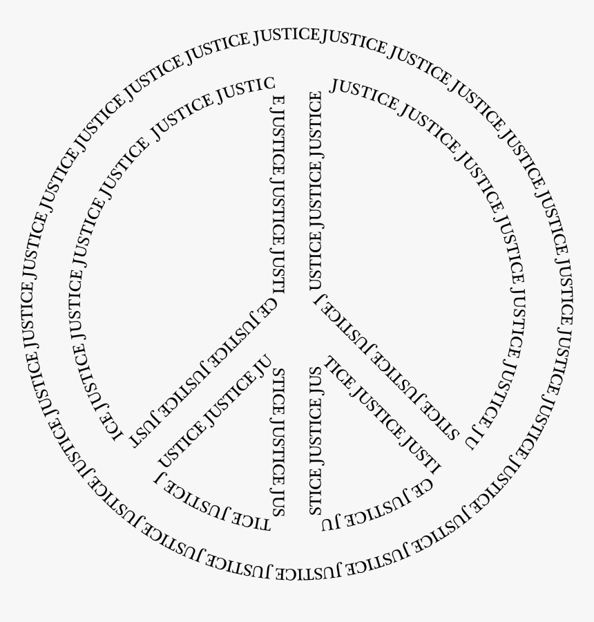 Justice Peace Symbol Clip Arts - Circle, HD Png Download